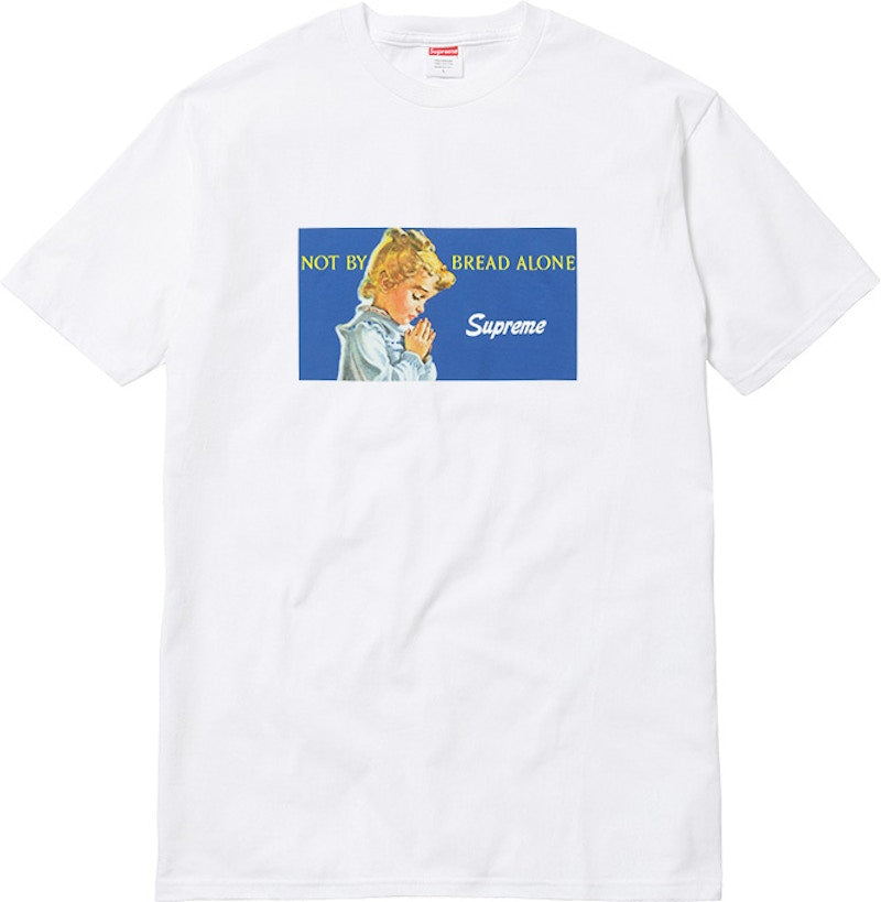 Supreme Bread Alone Tee White