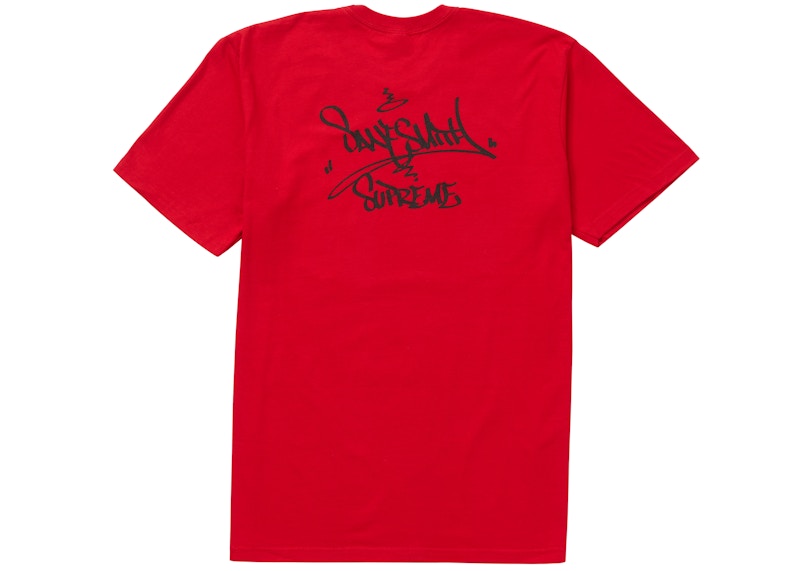 Supreme Bridge Tee Red