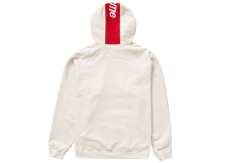 Supreme Brim Zip Up Hooded Sweatshirt Stone