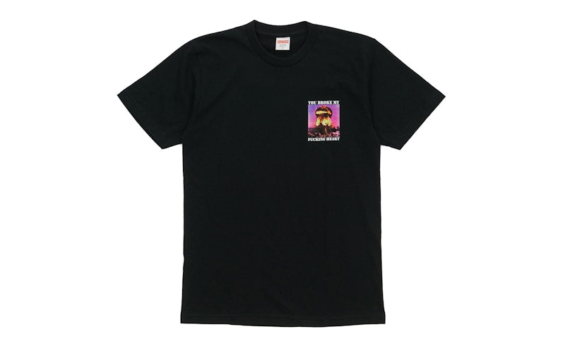 Supreme Broke My Heart Tee Black