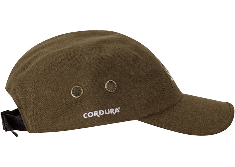 Supreme Brushed Cordura Camp Cap Olive