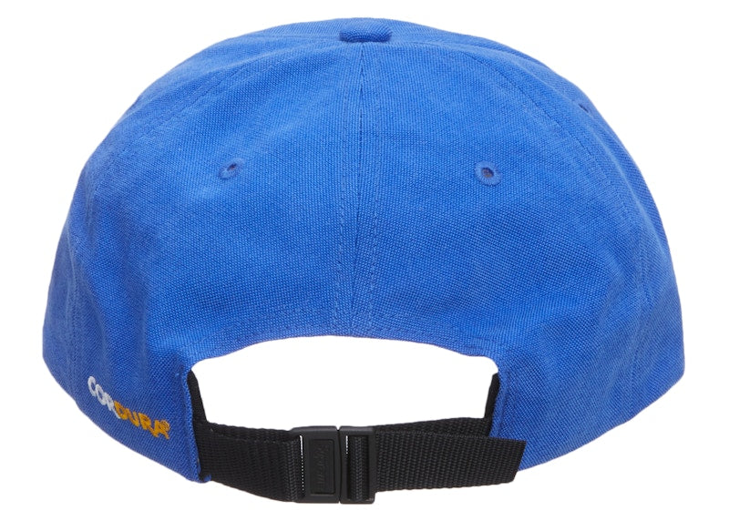 Supreme Brushed Cordura Small Box 6-Panel Royal
