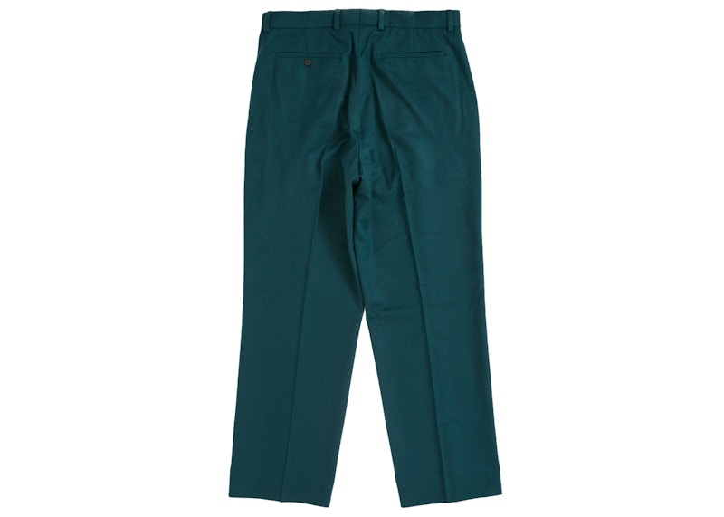 Supreme Brushed Wool Suit Teal