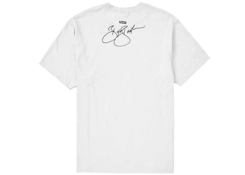 Supreme Buju Banton Wake The World Tee White
