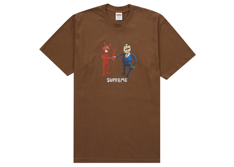 Supreme Business Tee Brown