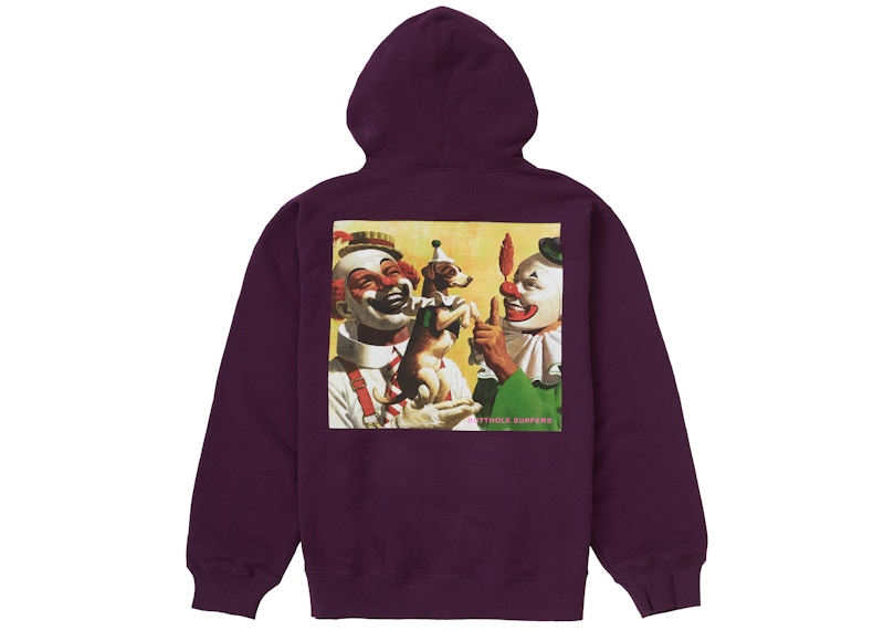 Supreme Butthole Surfers Hooded Sweatshirt Eggplant