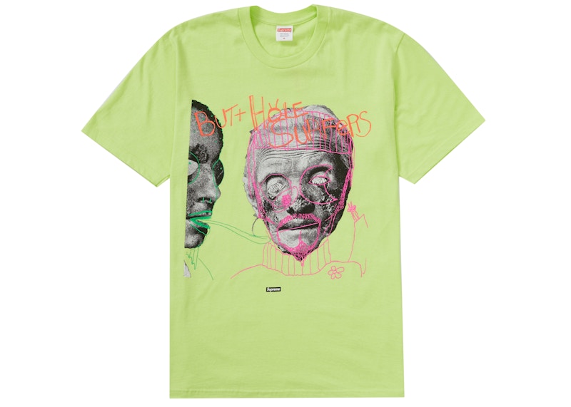 Supreme Butthole Surfers Psychic Tee Neon Green