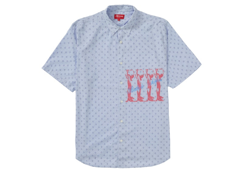 Supreme Butthole Surfers S/S Shirt Light Blue