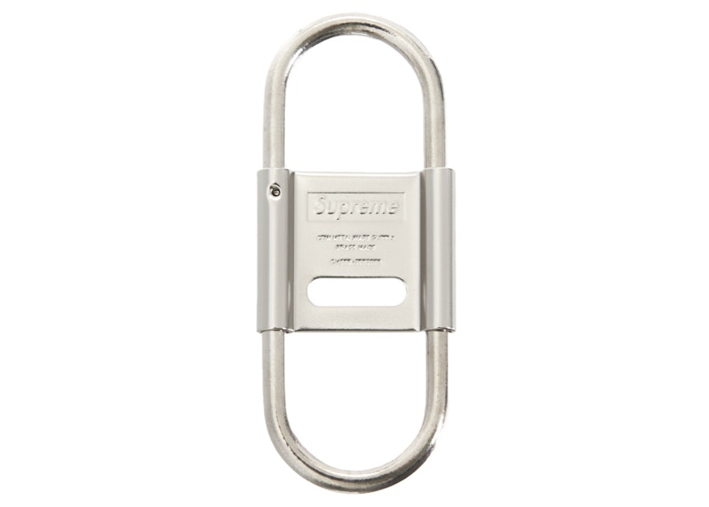 Supreme CDW Delta Carabiner Silver