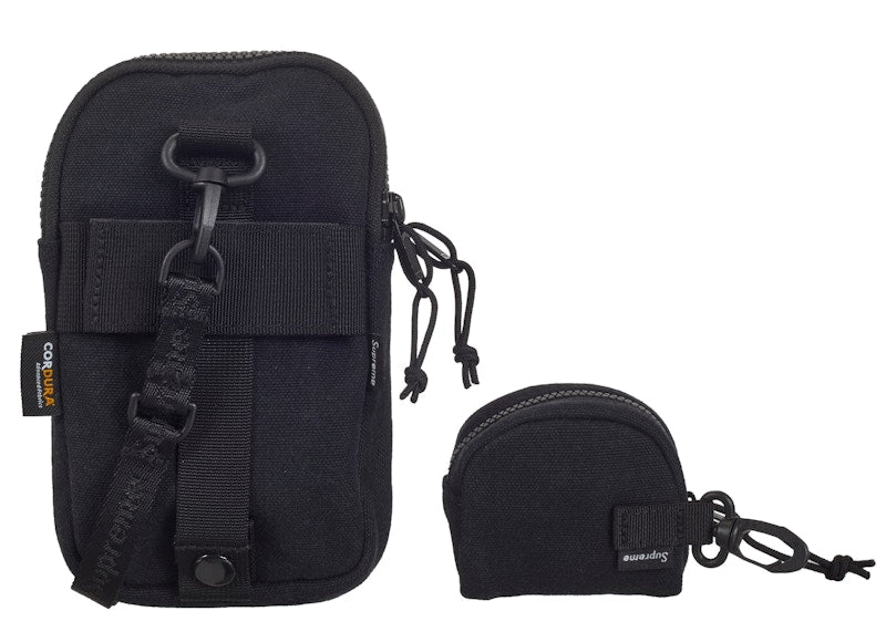 Supreme Camera Bag + Mini Pouch Black