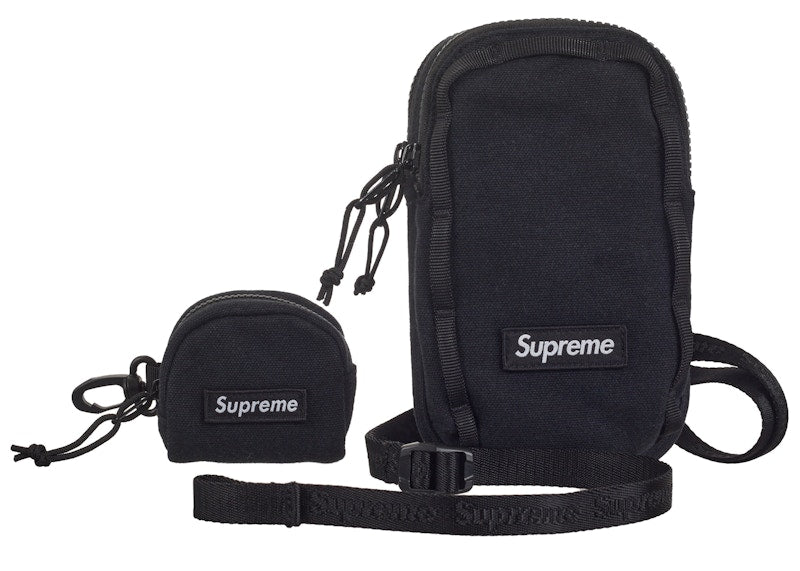 Supreme Camera Bag + Mini Pouch Black