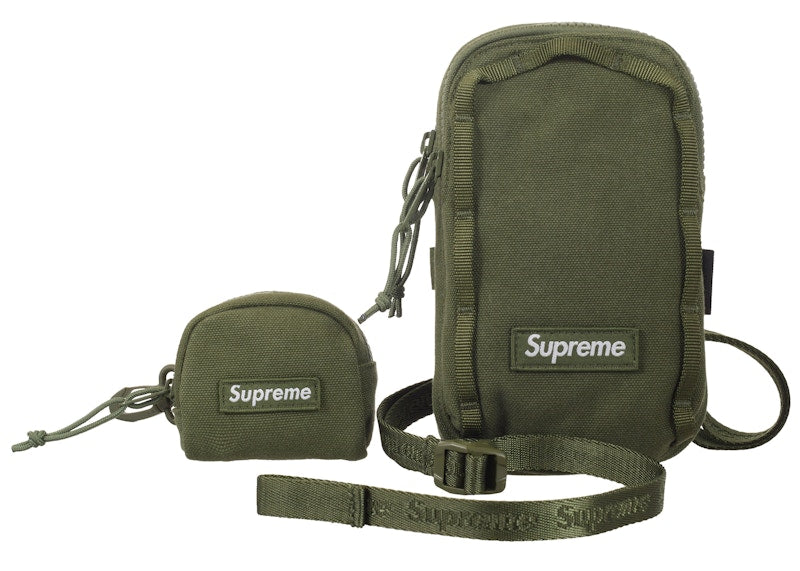 Supreme Camera Bag + Mini Pouch Olive