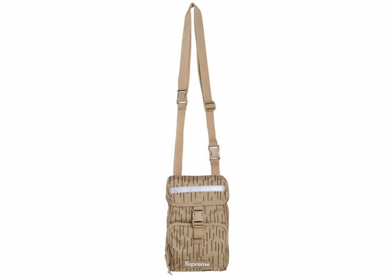 Supreme Camera Bag Tan Raindrop