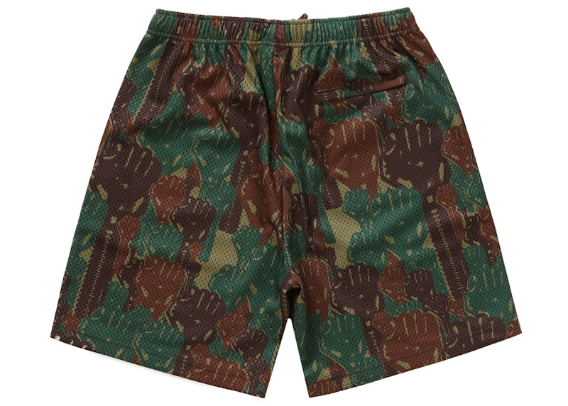Supreme Camo Basketball Short Green