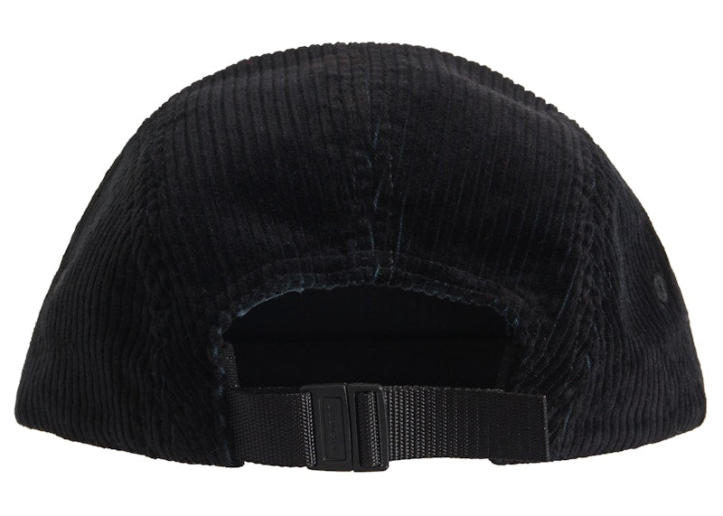 Supreme Camo Corduroy Camp Cap Black Camo