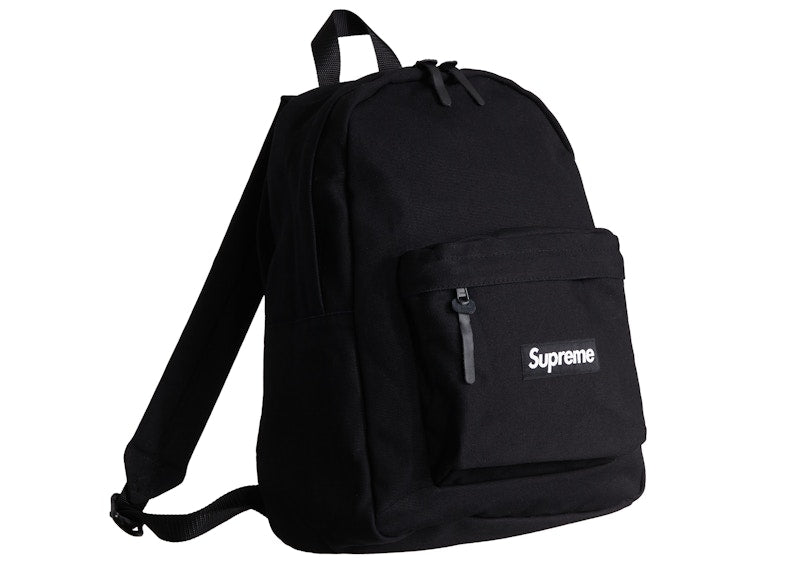 Supreme Canvas Backpack Black
