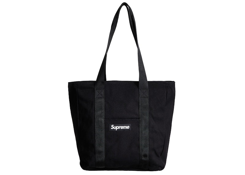 Supreme Canvas Tote (FW20/FW21) Black