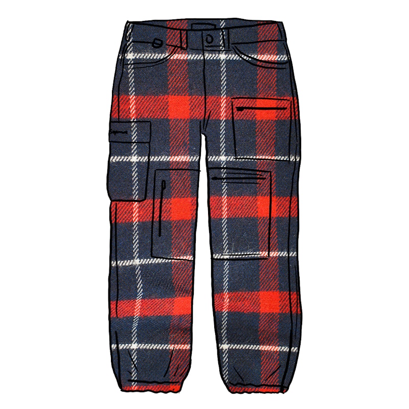 Supreme Cargo Flight Pant (SS21) Tartan