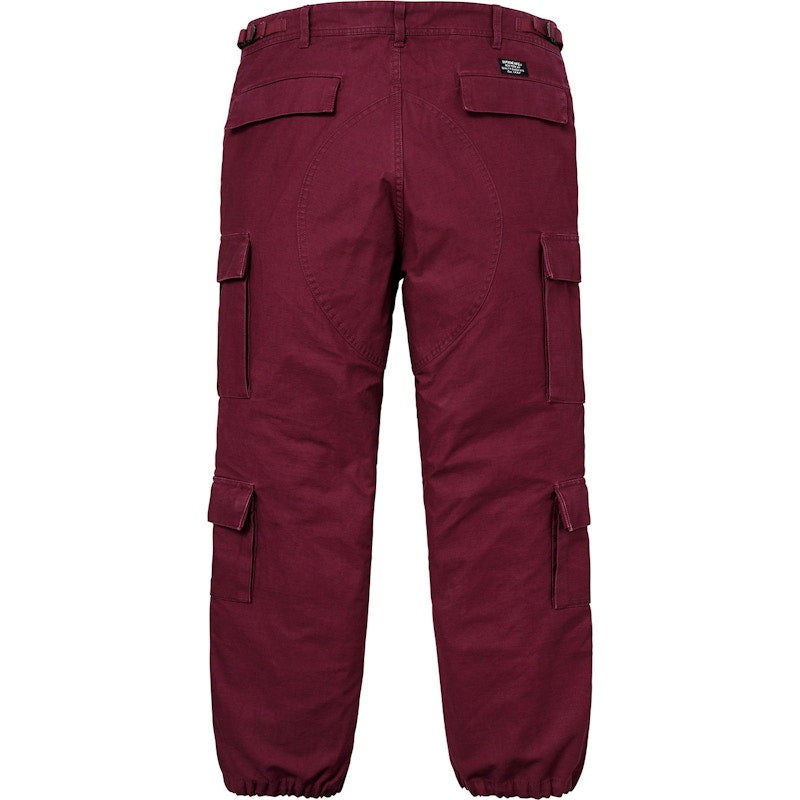 Supreme Cargo Pant (SS18) Burgundy