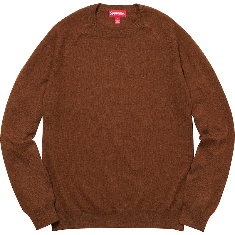 Supreme Cashmere Sweater Brown