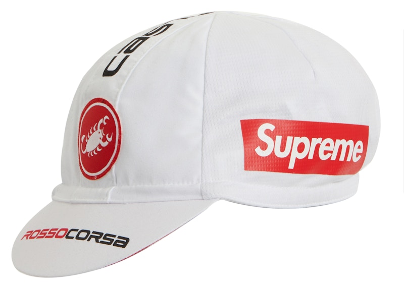 Supreme Castelli Cycling Cap White