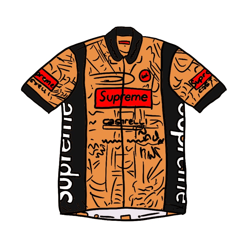 Supreme Castelli Cycling Jersey Multicolor