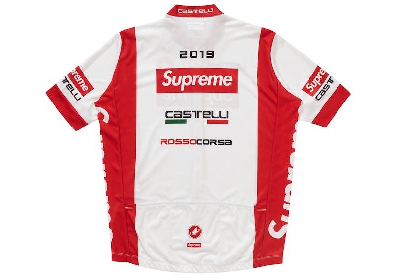 Supreme Castelli Cycling Jersey White