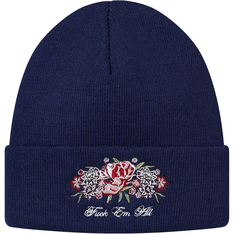 Supreme Centerpiece Beanie Navy