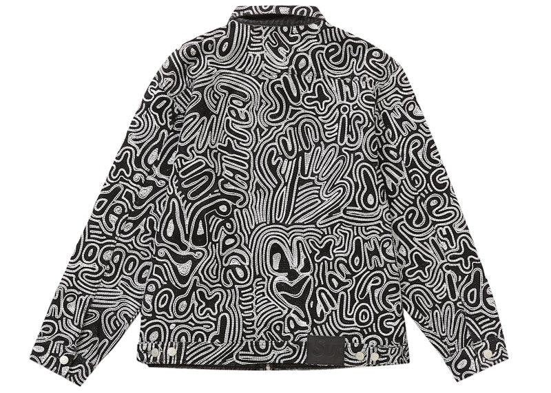 Supreme Chainstitch Denim Jacket Black