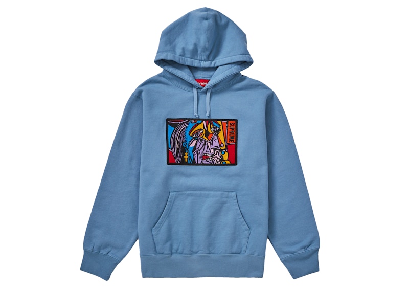 Supreme Chainstitch Hooded Sweatshirt Dusty Blue