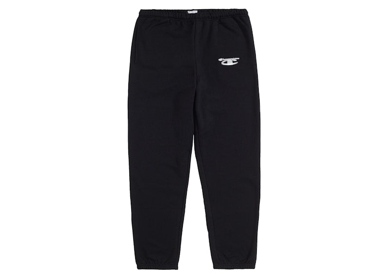 Supreme Champion 3D Metallic Sweatpant Black