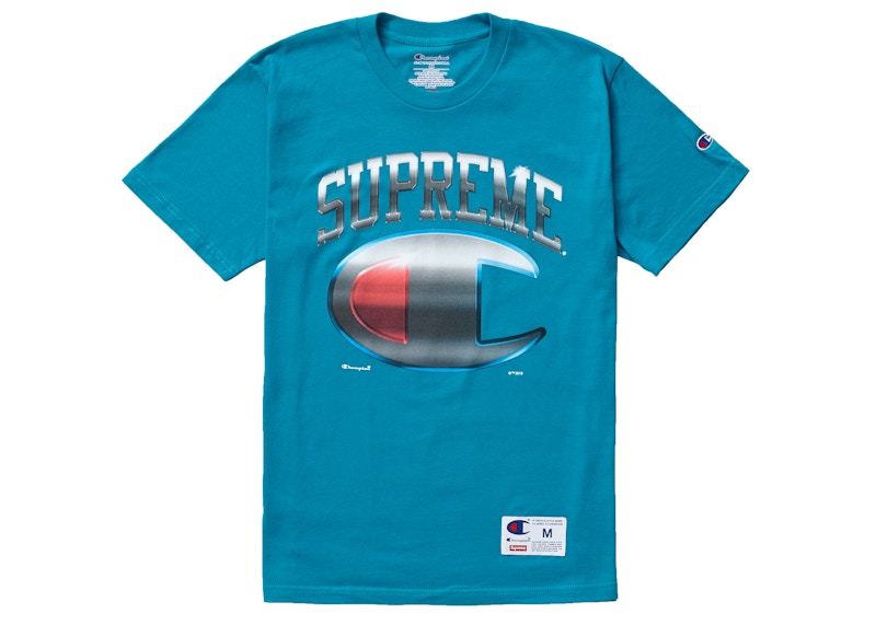 Supreme Champion Chrome S/S Top Dark Teal
