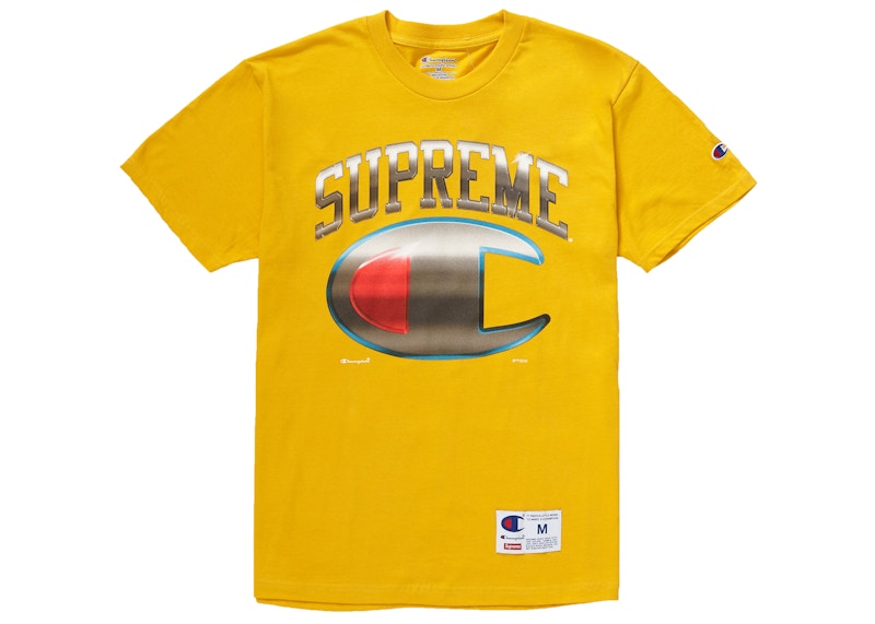 Supreme Champion Chrome S/S Top Gold