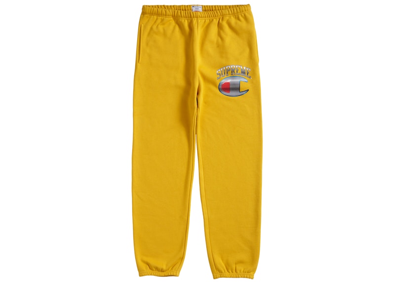 Supreme Champion Chrome Sweatpant Gold