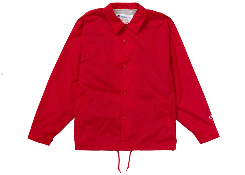 Supreme Champion Coaches Jacket Red
