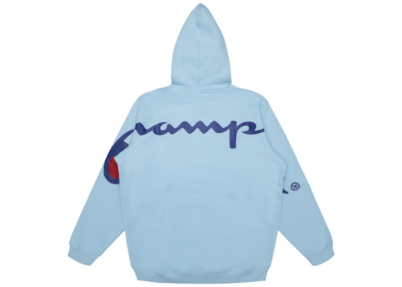 Supreme Champion Hooded Sweatshirt (SS18) Light Blue