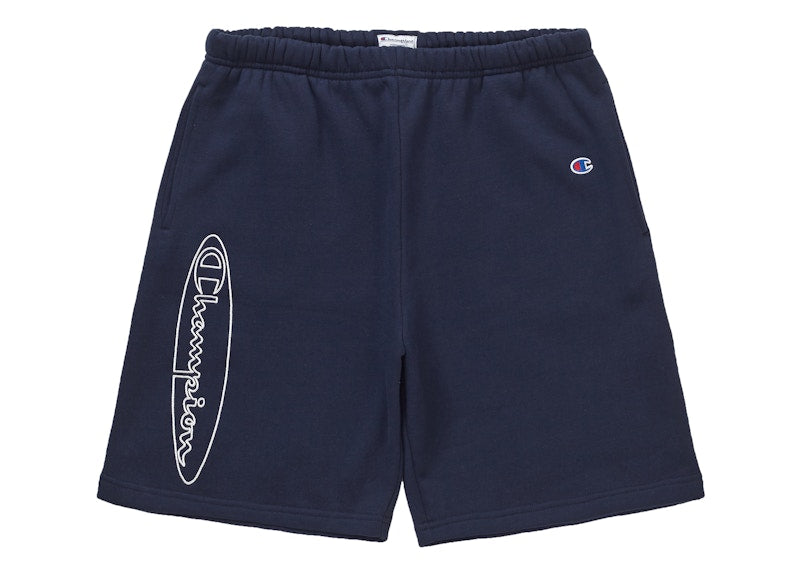 Supreme Champion Outline Sweatshort Navy