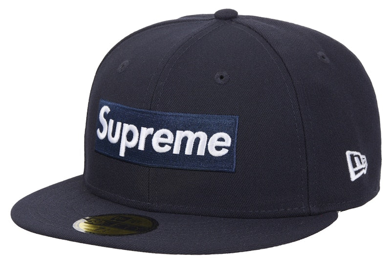 Supreme Championship Box Logo New Era 59Fifty Hat Navy