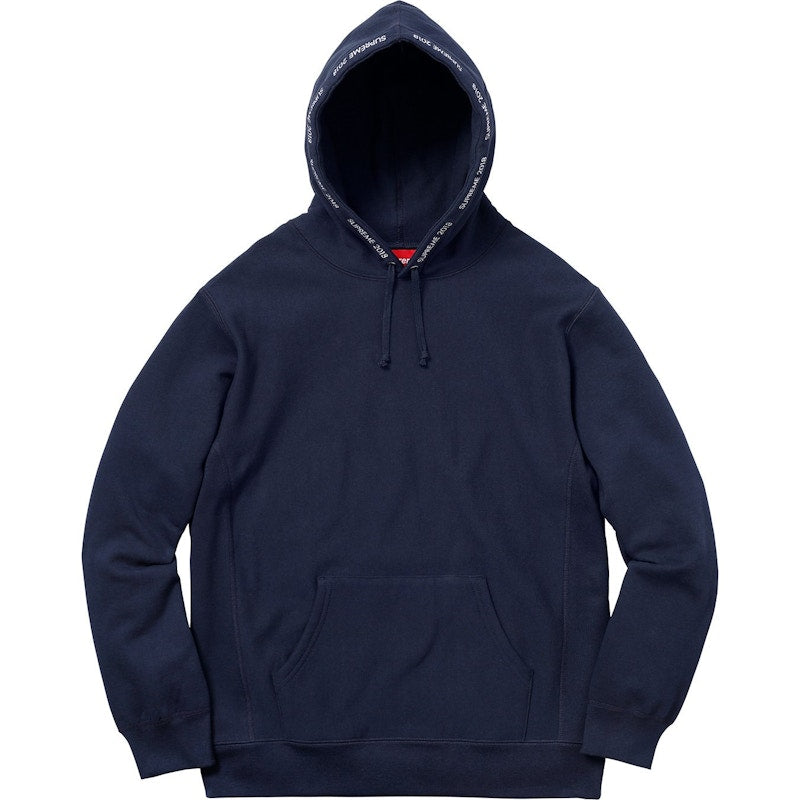 Supreme Channel Hooded Sweatshirt Navy