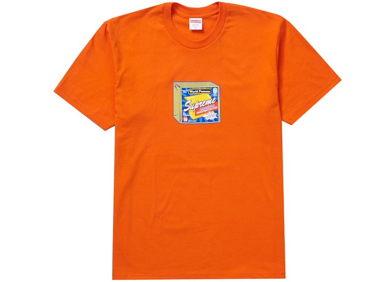 Supreme Cheese Tee Orange