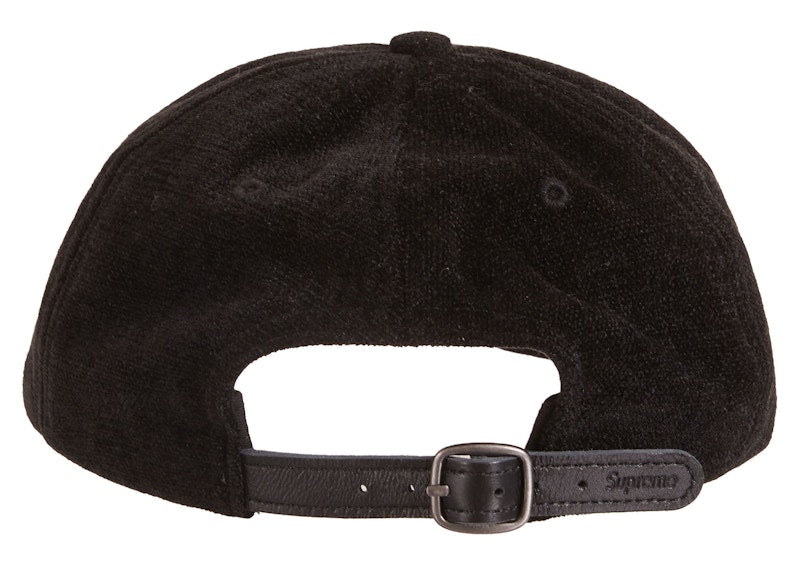 Supreme Chenille 6-Panel Black