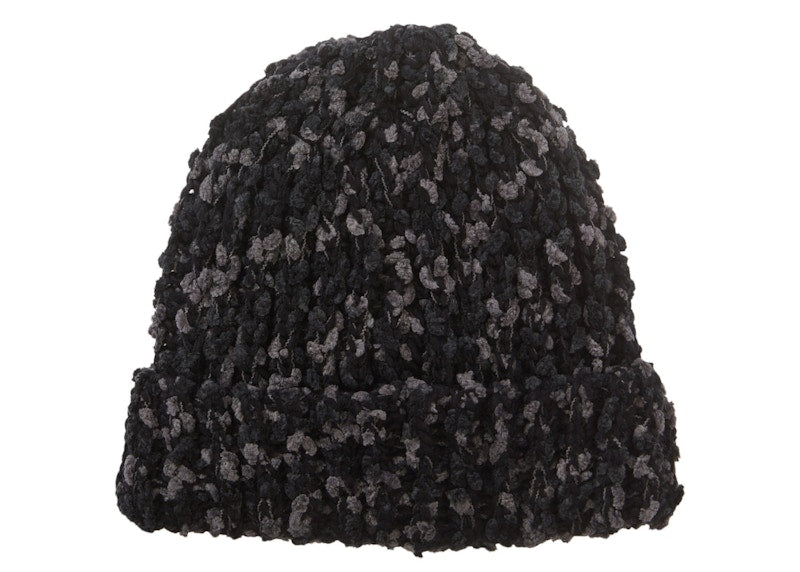 Supreme Chenille Beanie Black