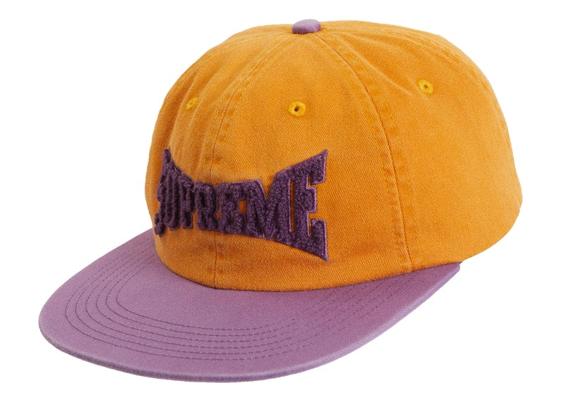 Supreme Chenille Logo 6-Panel Mustard
