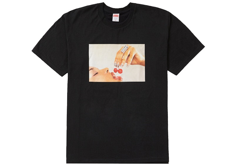 Supreme Cherries Tee Black