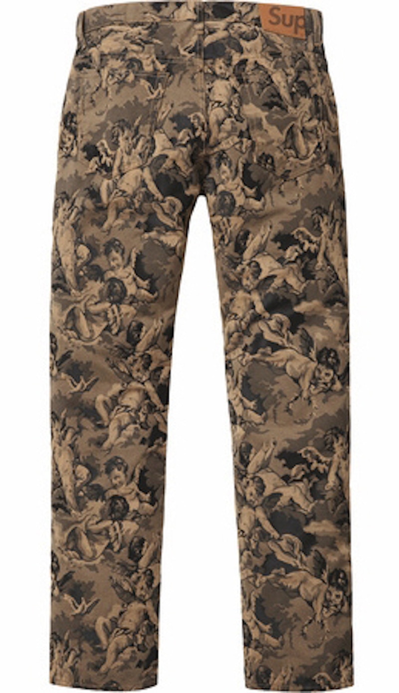 Supreme Cherub 5 Pocket Pant Gold
