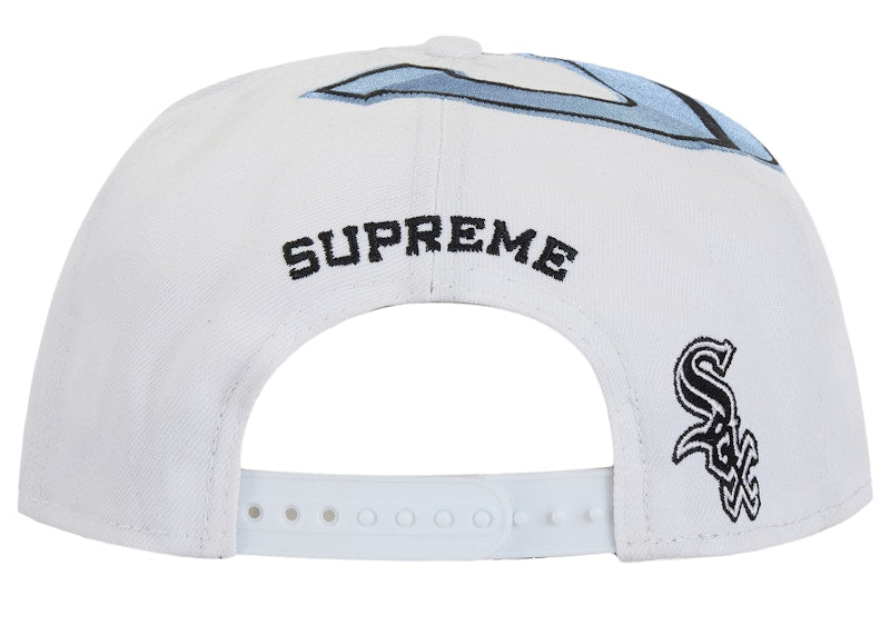 Supreme Chicago White Sox Adjustable New Era Cap White
