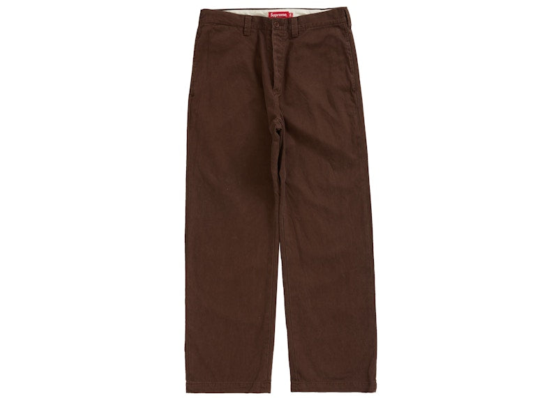 Supreme Chino Pant Brown
