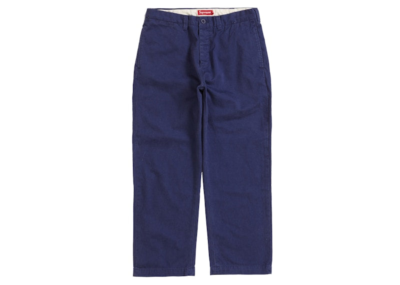 Supreme Chino Pant Navy