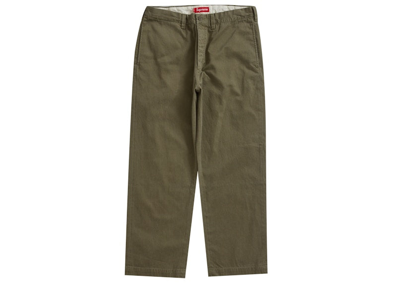 Supreme Chino Pant Olive