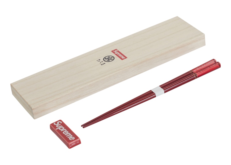Supreme Chopstick Set Red